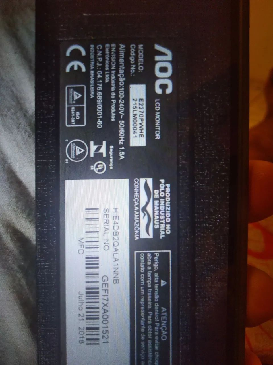 Monitor  21.5 - Foto 2