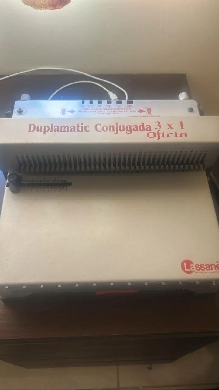 Encadernadora Duplamatic Conjugada 3x1 Ofício - Foto 4