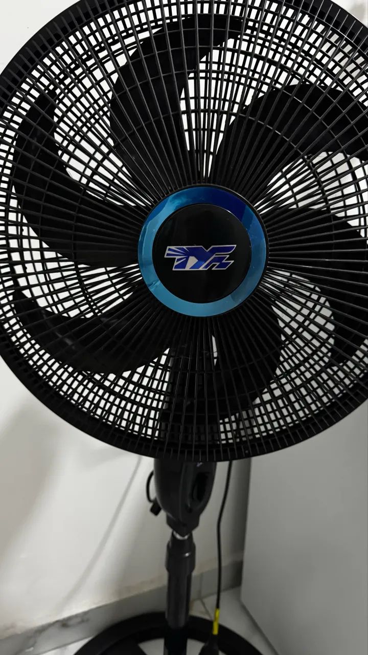 Ventilador De Chão Coluna Ajustável Silencioso 