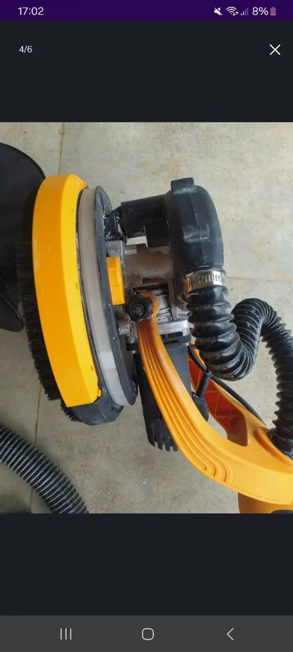 Lixadeira Elétrica Orbital 710W com Aspiração - Foto 2