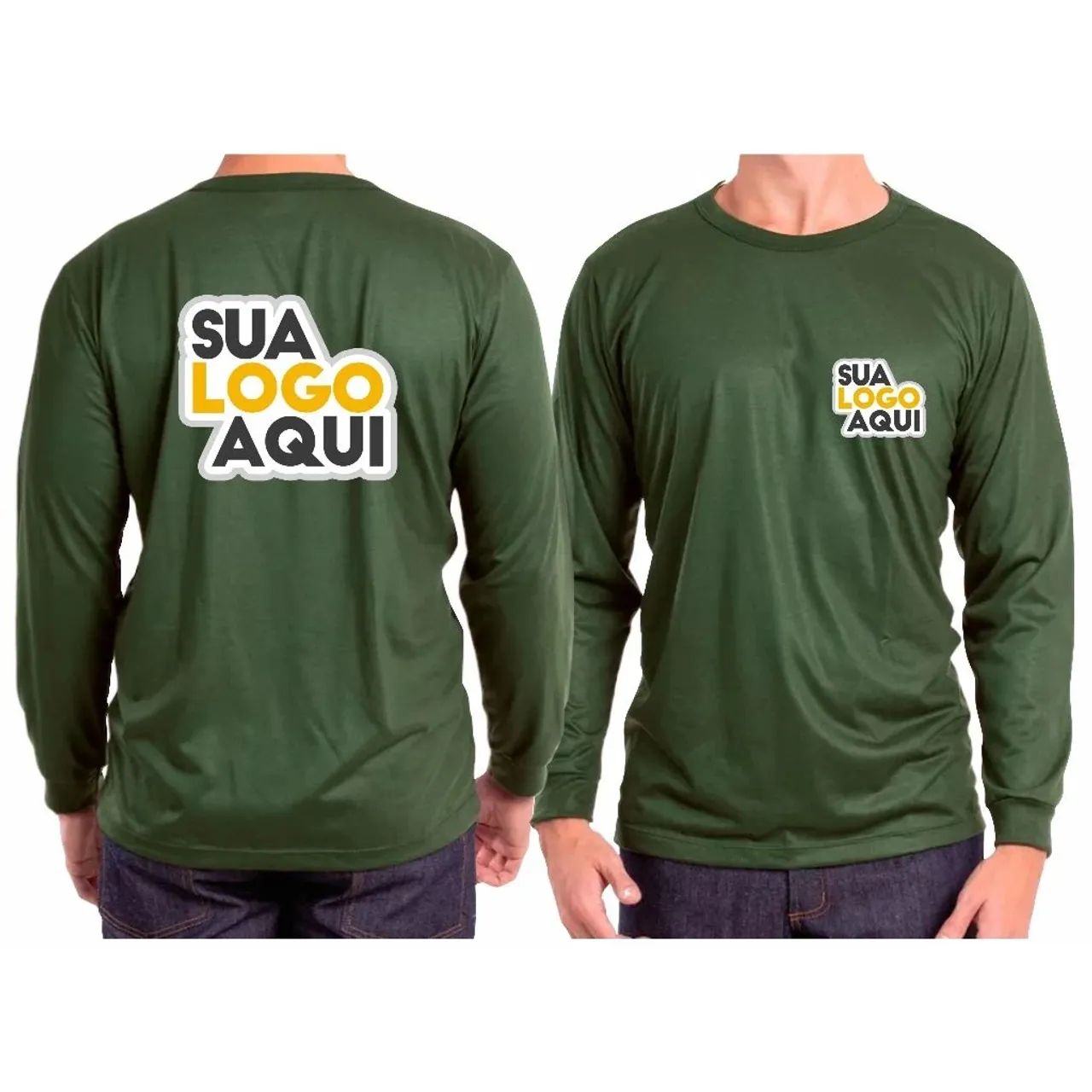 Camiseta manga longa uniforme 