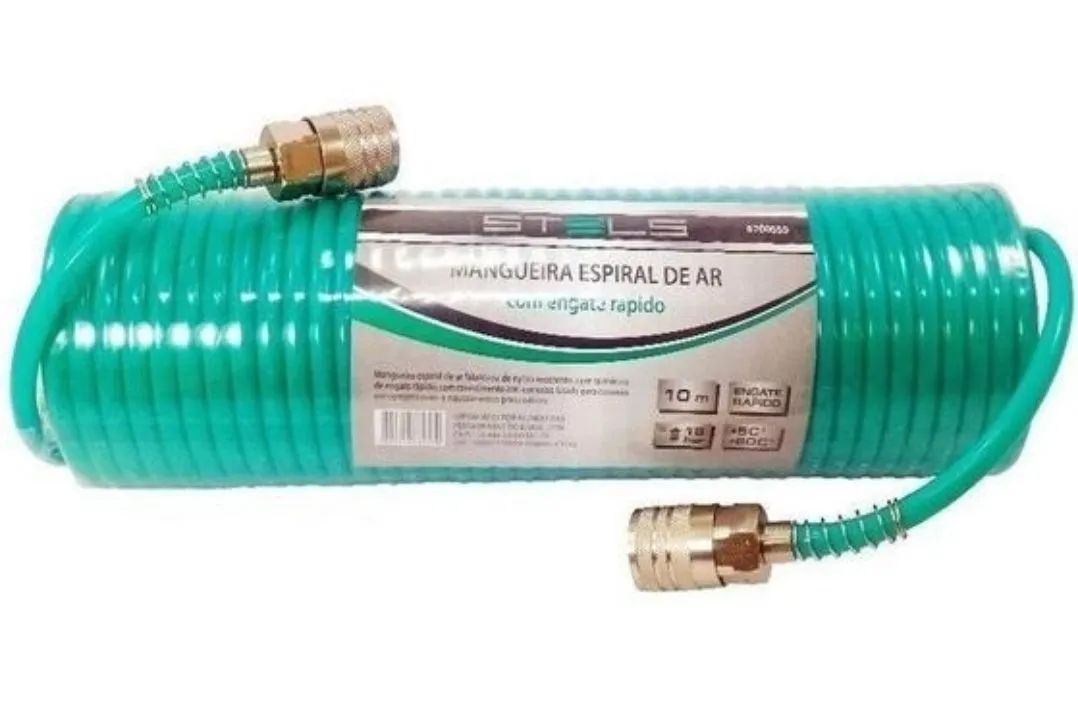 Pistola de Pintura HVLP com Mangueira e  Conectores  - Foto 3