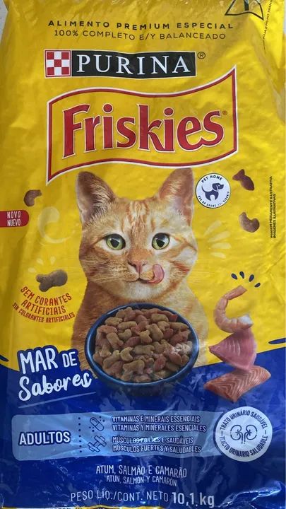Ração para Gatos Adultos Friskies 10,1kg
