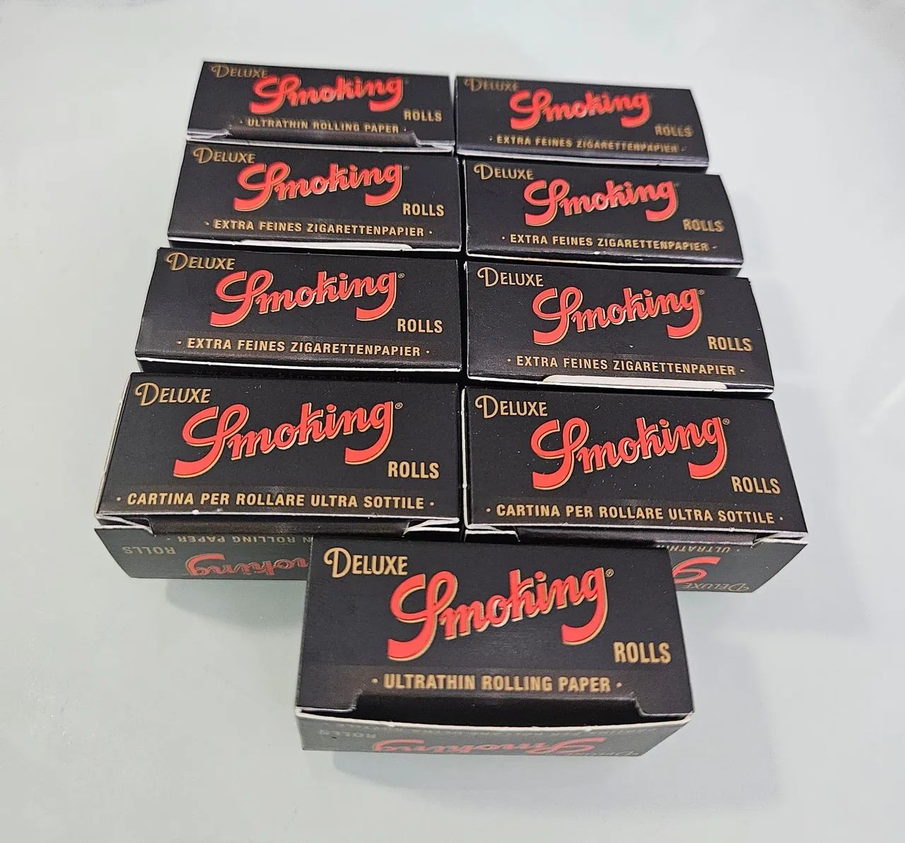 Papel de enrolar Smoking 4m - 9 unidades