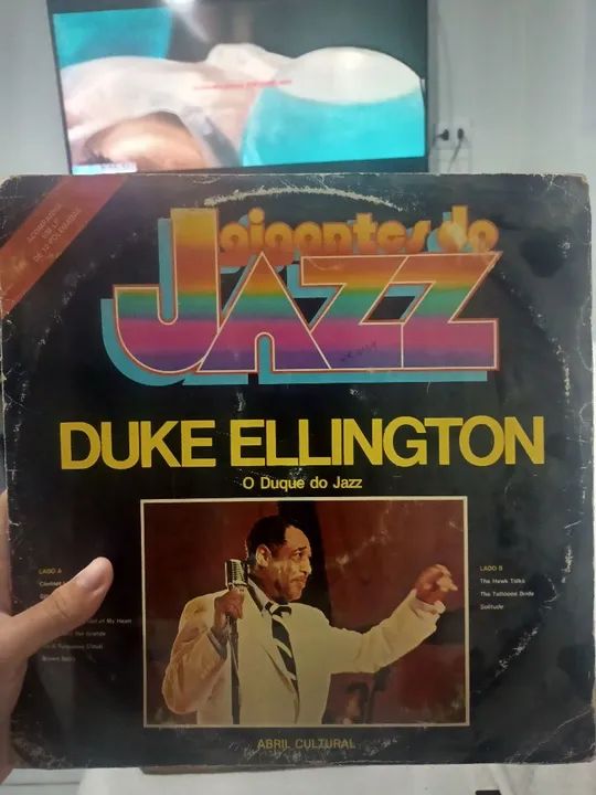 Disco de vinil "Os Gigantes do Jazz - Duke Ellington"