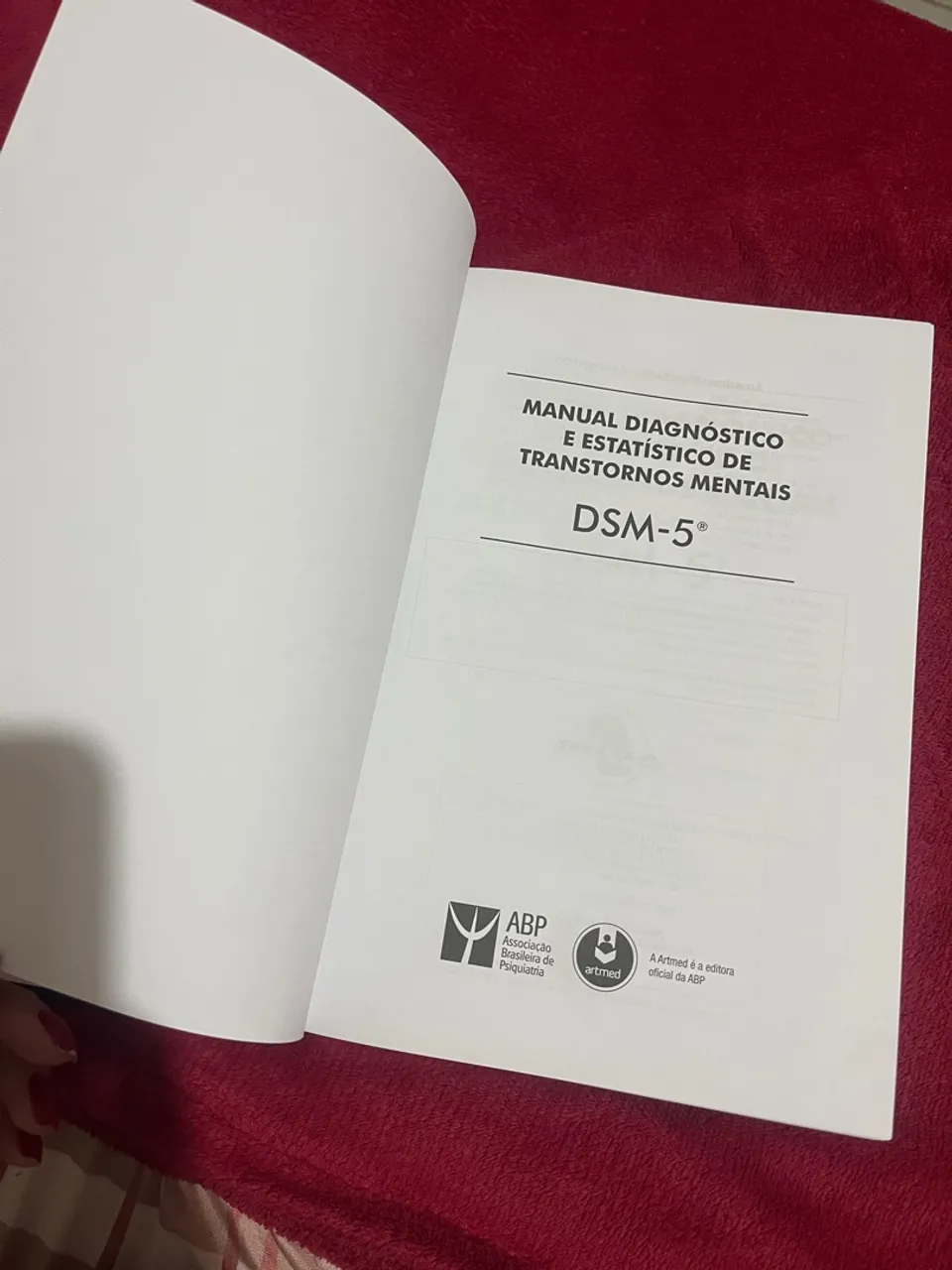 DSM-5 Manual Diagnóstico e Estatístico de Transtornos Mentais
