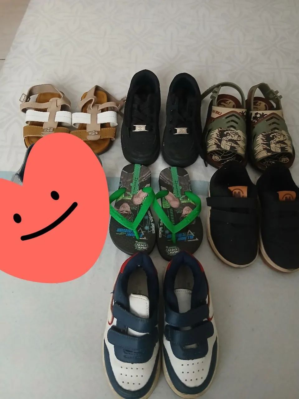Lote de sapatos infantil (Menino) 