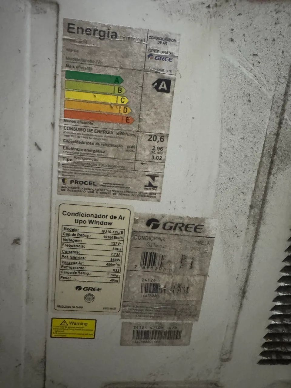Ar condicionado de janela Gree 10mil BTUs - Foto 2
