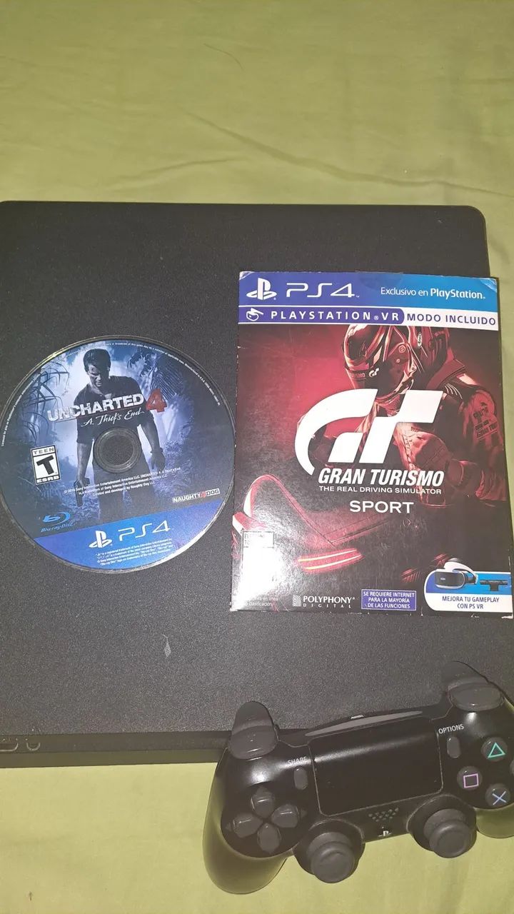 PS4 Usado + 7 Jogos (Sekiro, RDR2, Uncharted 4, etc) - Foto 4