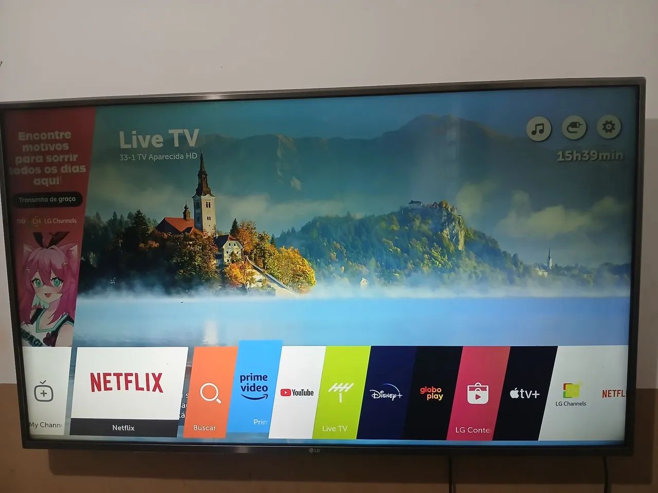 TV LG 43 polegadas Smart