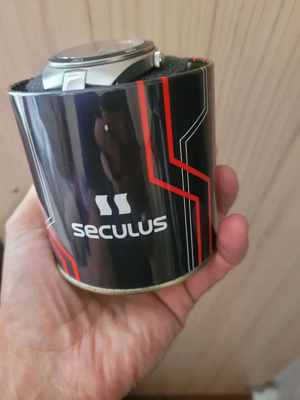 Relógio de pulso masculino Seculus - Foto 4