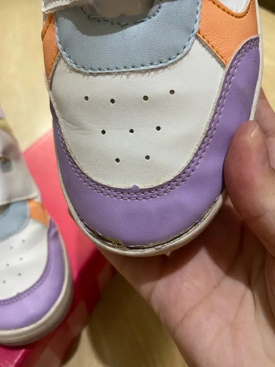 Tênis infantil menina 35 da Fuzarka - Foto 5