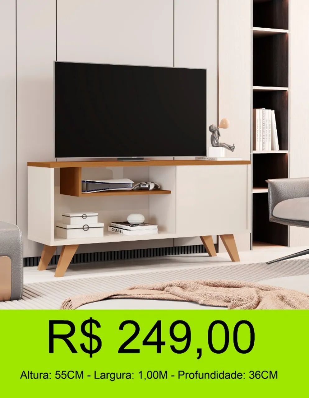 Rack moderno em promoção - Aproveite!