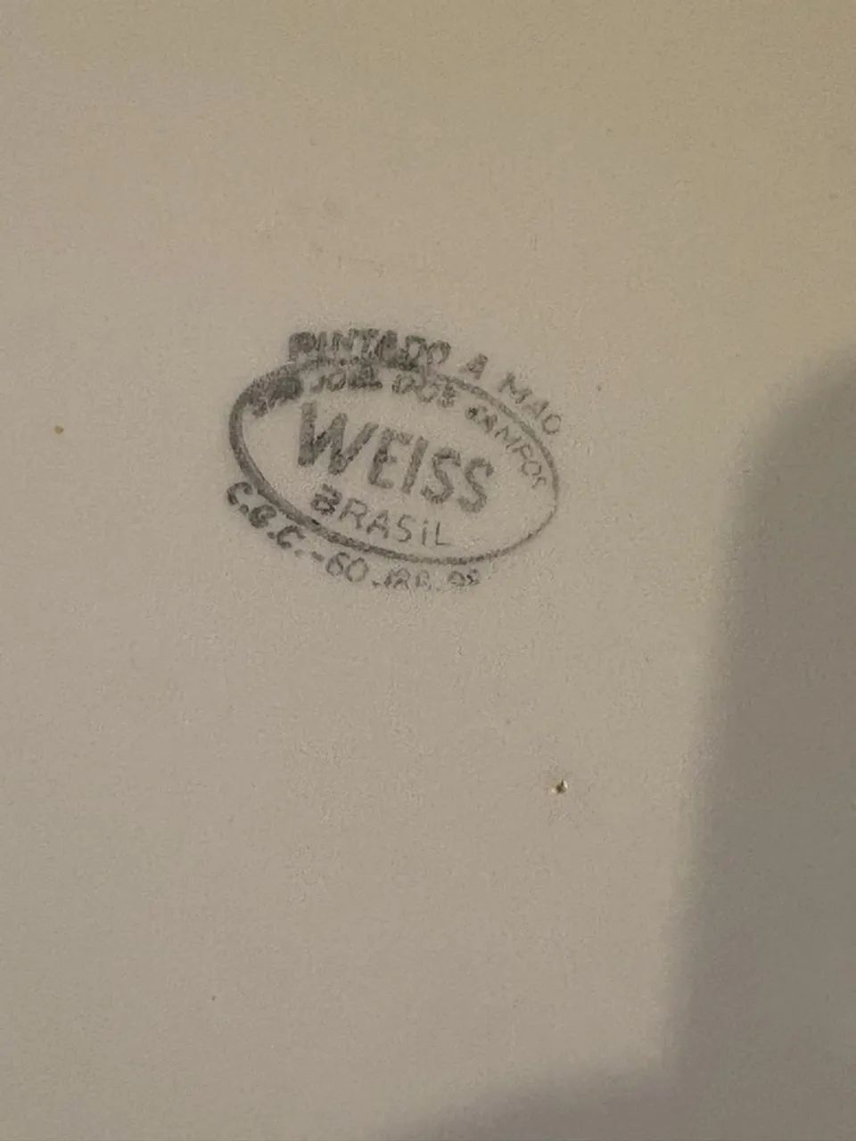 Travessa pintada a mão weiss  - Foto 2