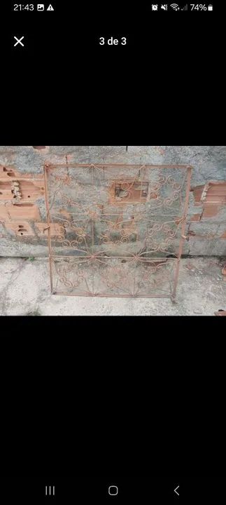 Tela de proteção em metal para janelas - Foto 3