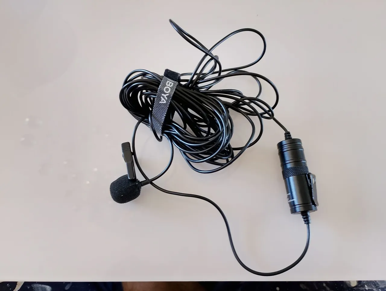 Microfone de Lapela BOYA - Som de Qualidade!