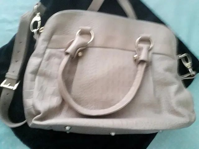 Bolsa em couro legítimo MV Couros , como nova - Foto 2