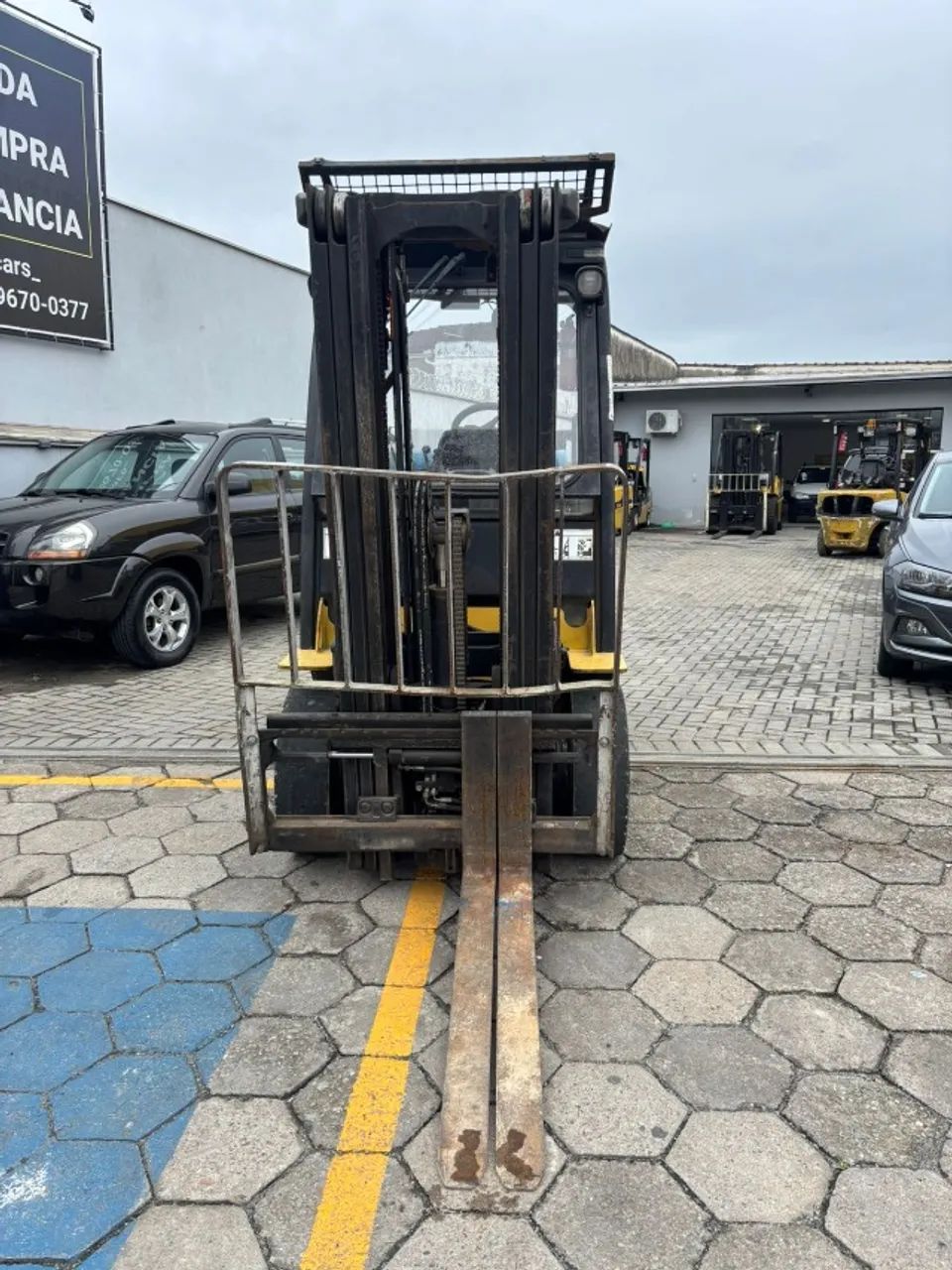 Empilhadeira GLP Yale 50vx Ano 2015 - Foto 5