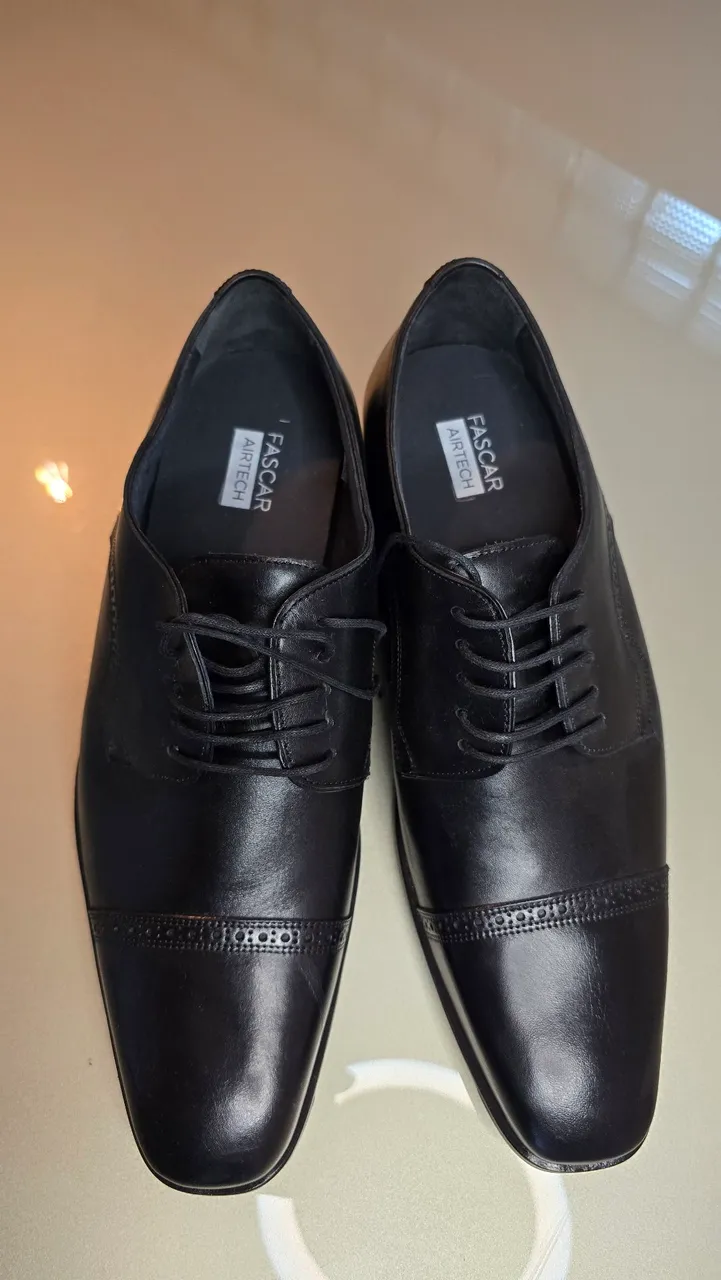 Sapatos Sociais Fascar Airtech Preto