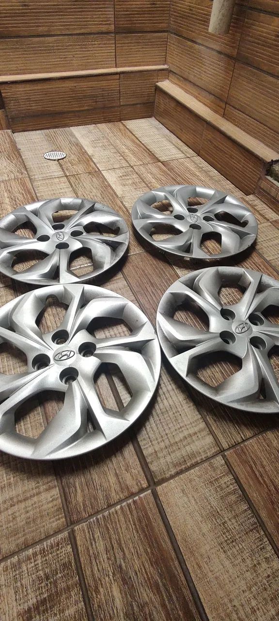 Calota Hyundai hb20 Original Prata - Foto 3