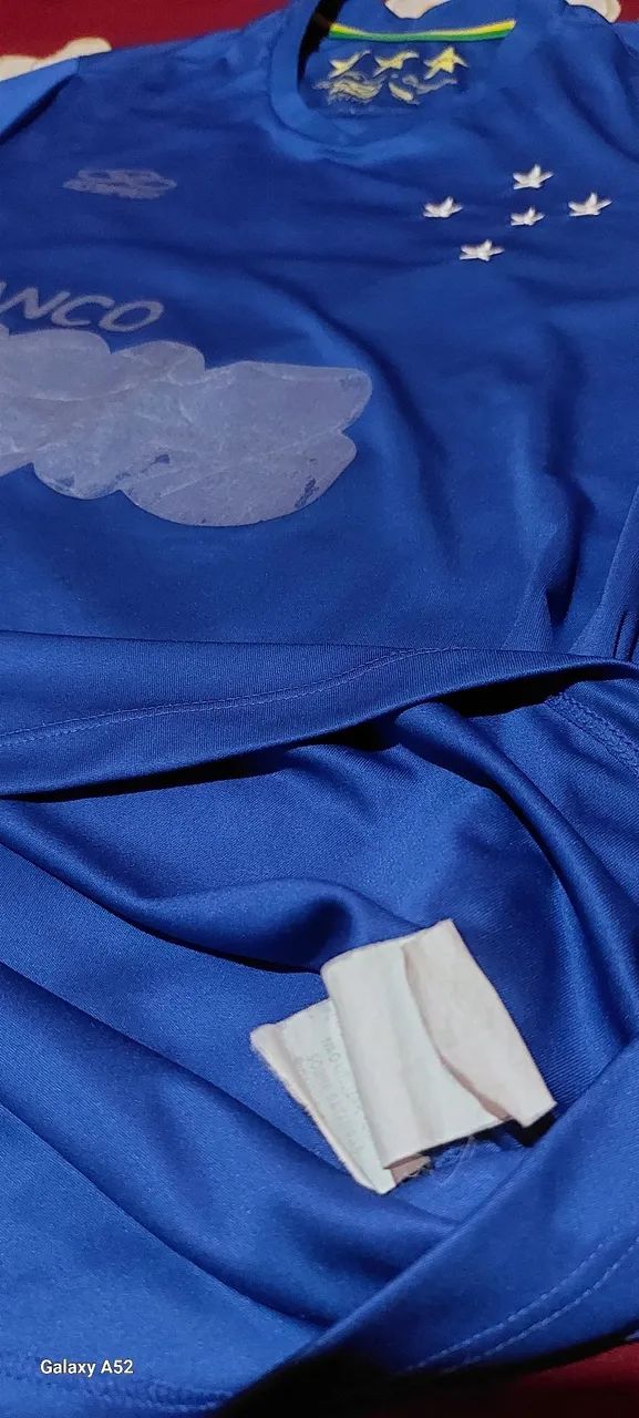 Camiseta de Futebol do Cruzeiro (G)- Banco BMG  - Foto 5