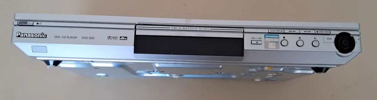 DVD CD Player Panasonic - DVD S35 - Defeito