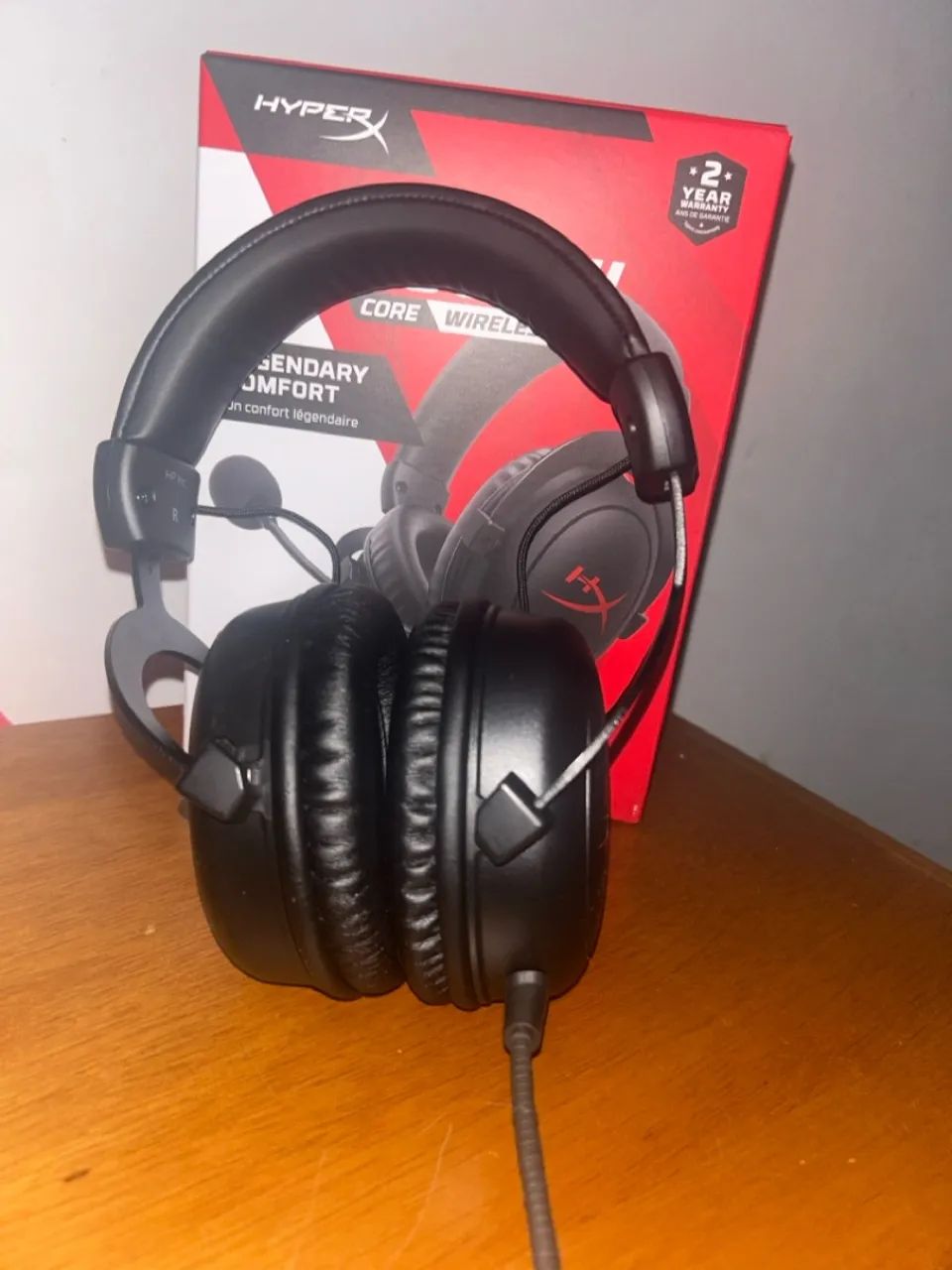HyperX Cloud Core Wireless - Fones de Ouvido Sem Fio para PC e PS4