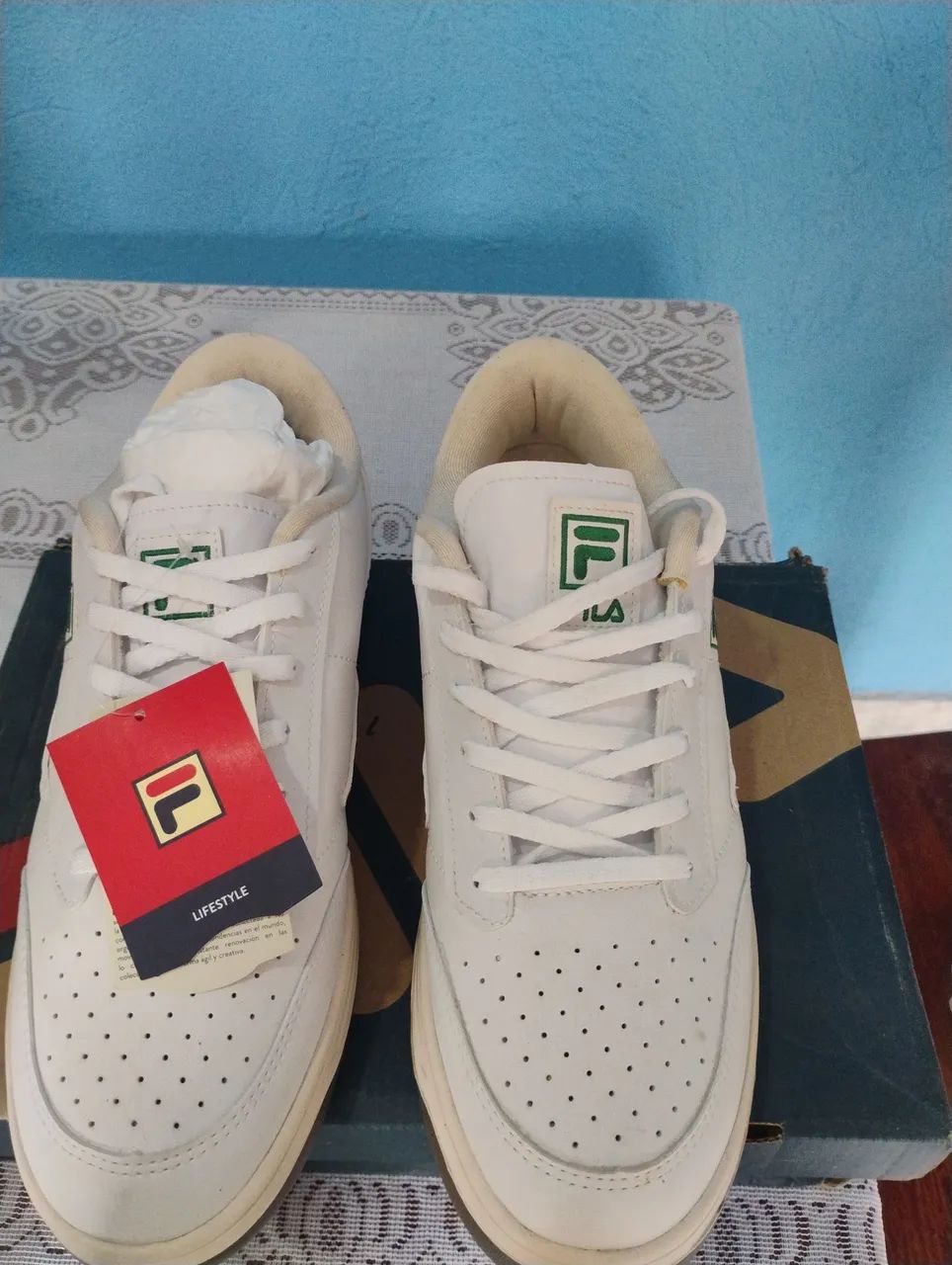 Tênis Fila Branco - Novo e Original - Foto 2