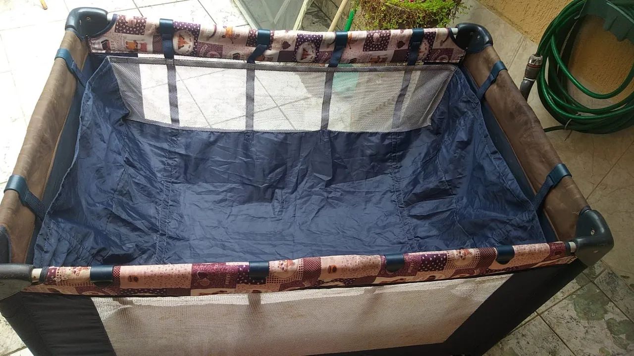 Cercadoo para bebê com design de urso e ursa - Foto 4