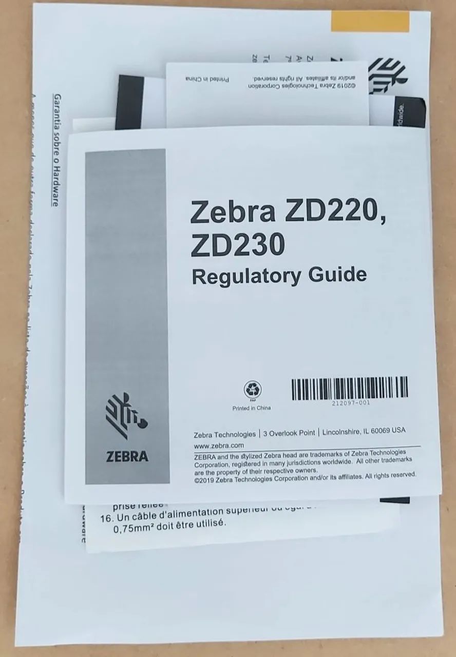 Impressora Térmica de Etiquetas Zebra ZD220 (USB) - Foto 4