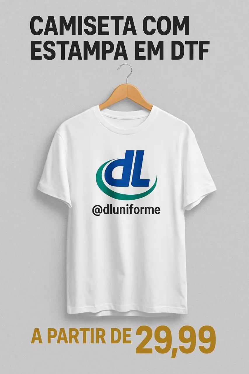 Camiseta Personalizada DTF - Qualidade e Conforto! - Foto 2