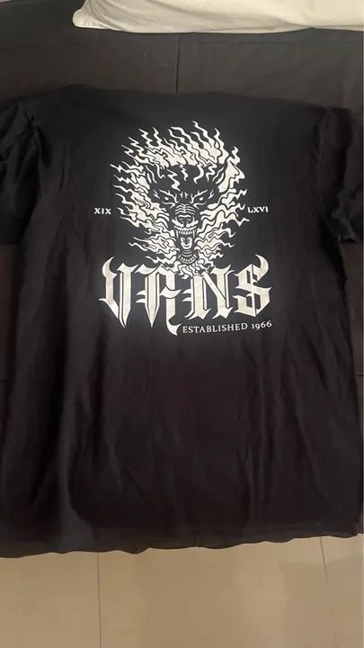 Camiseta Vans Preta - Foto 3