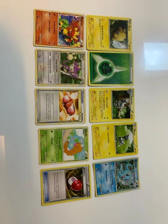 10 Cartas Originais Pokémon (Manaphy especial) - Foto 3