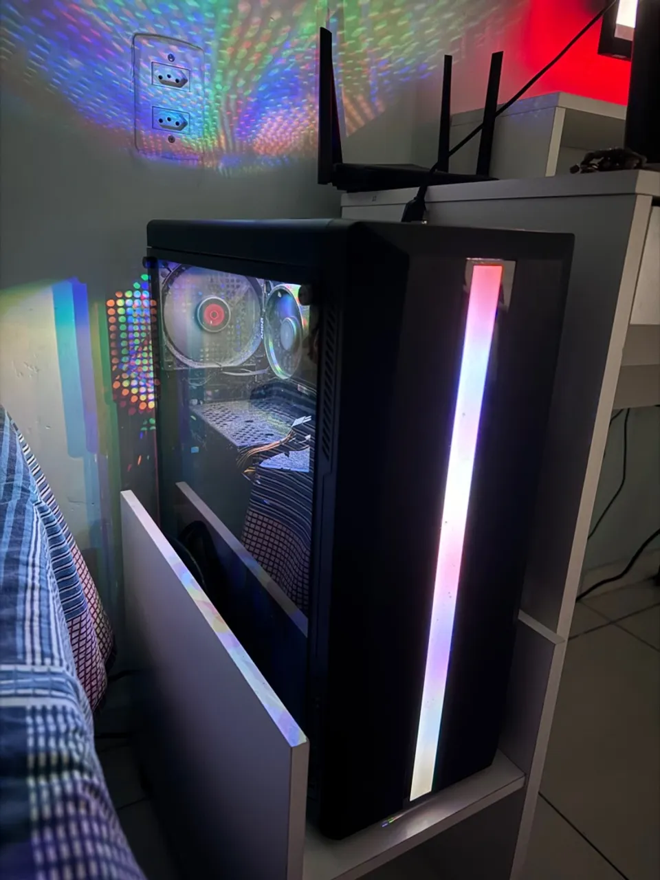 PC Gamer Rayzen 5 2600, RX 580 8Gb, 16 Gb RAM e 1TB SSD