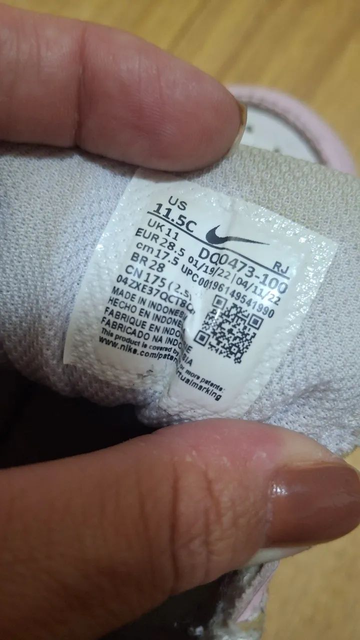 Tênis Infantil Nike Rosa - Perfeito para o Dia a Dia! - Foto 5
