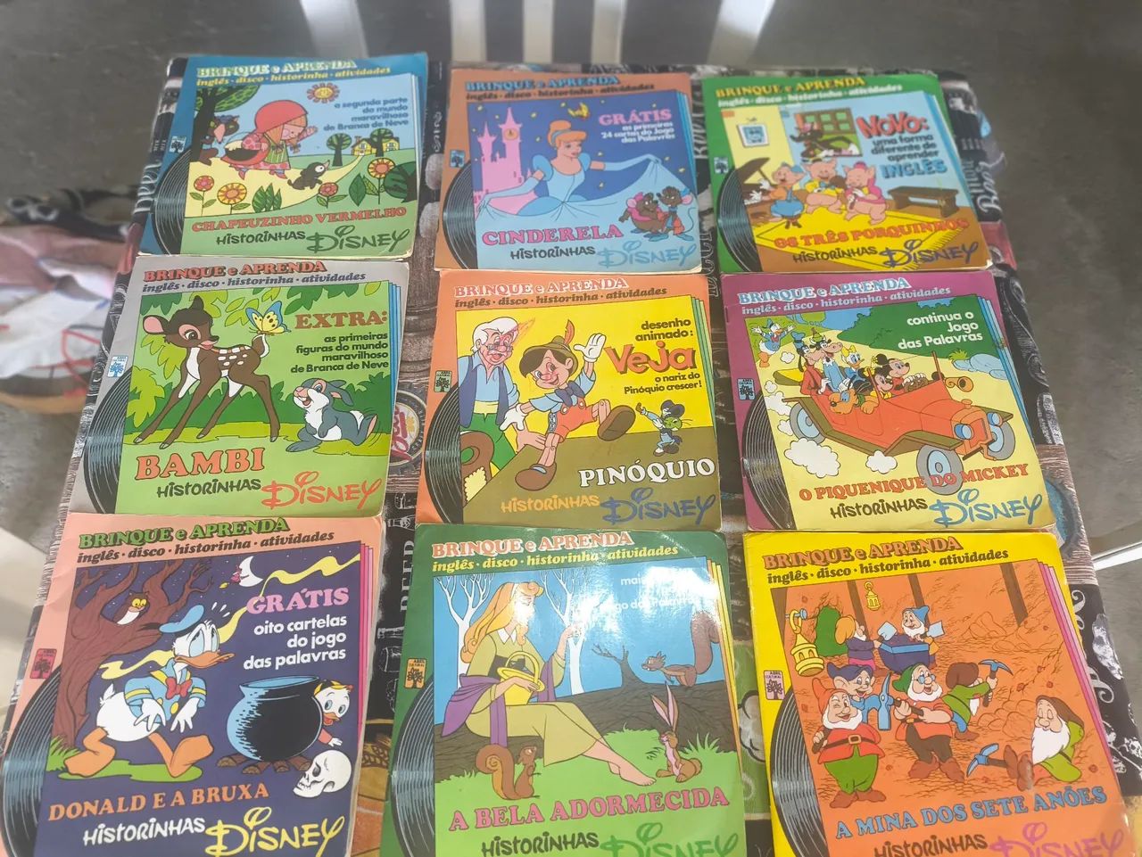 Lote con 18discos de Vinil: Histórias Disney e Outros - Foto 4