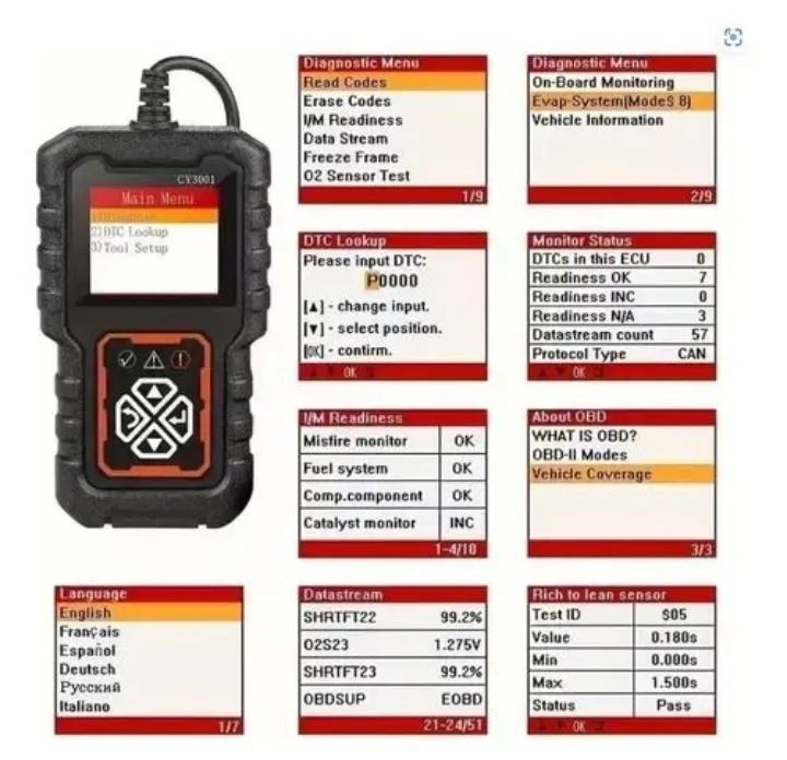 Scanner Automotivo OBD2 - Leitor de Código de Erro - Foto 3