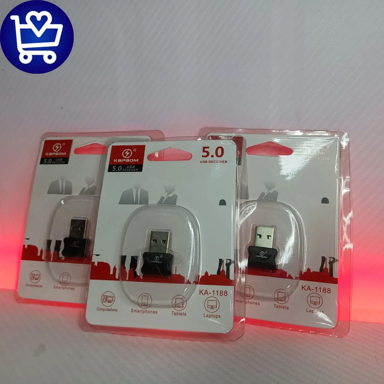 Adaptador Bluetooth USB 5.0 Receptor Sem Fio - Foto 3