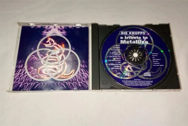 Die Krupps - A Tribute To Metallica - Cd Importado EUA - Foto 3