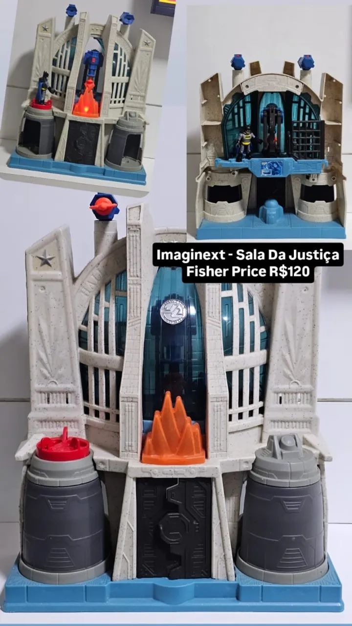 imaginext sala da justiça