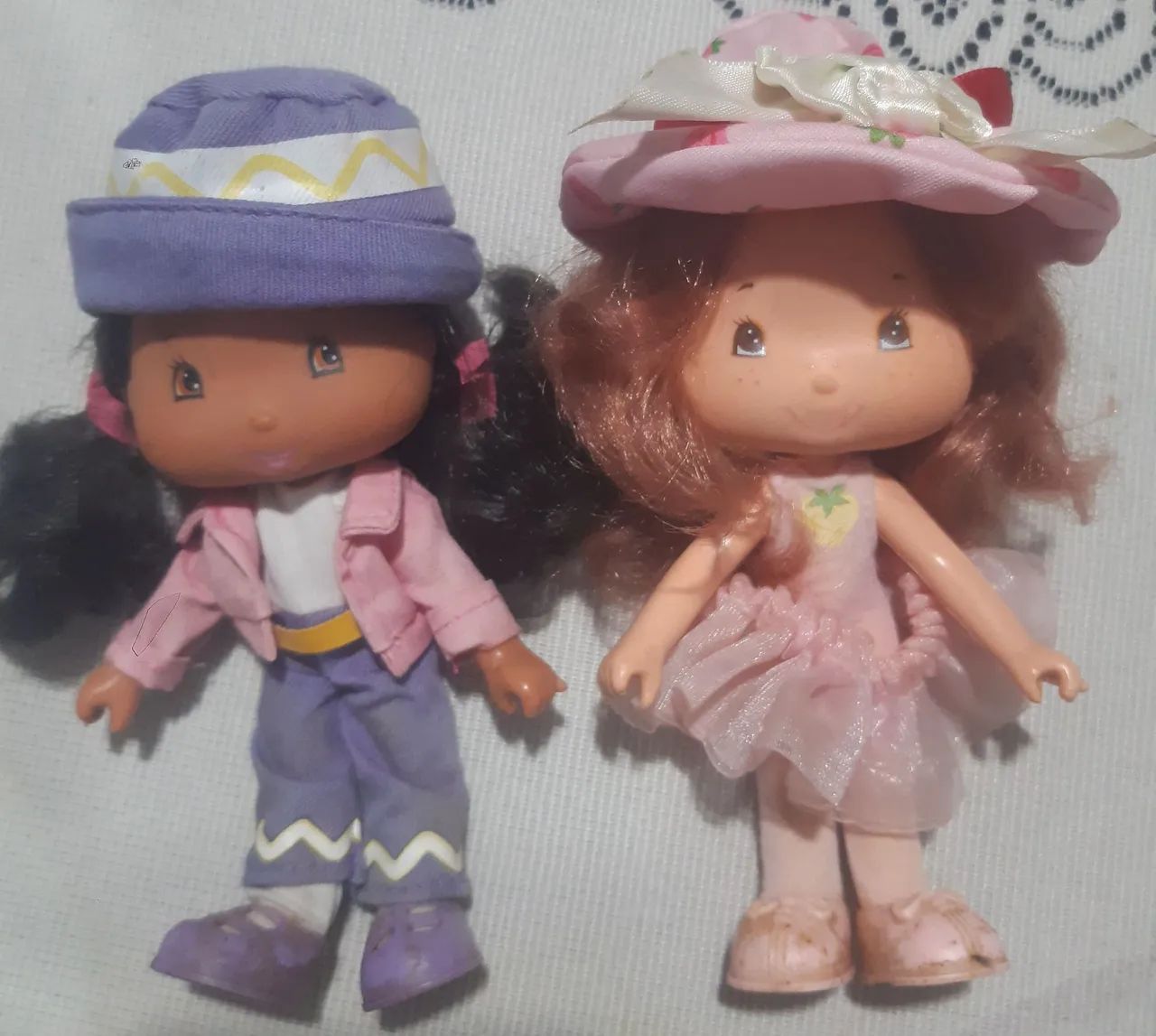 Bonecas Strawberry Shortcake bailarina e biscoitinho