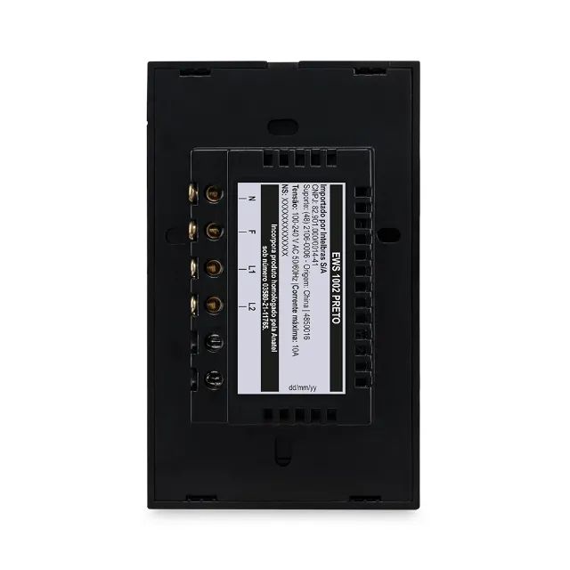 Interruptor Smart Wi-Fi - NOVO, Touch 2 teclas, Bivolt - Foto 5