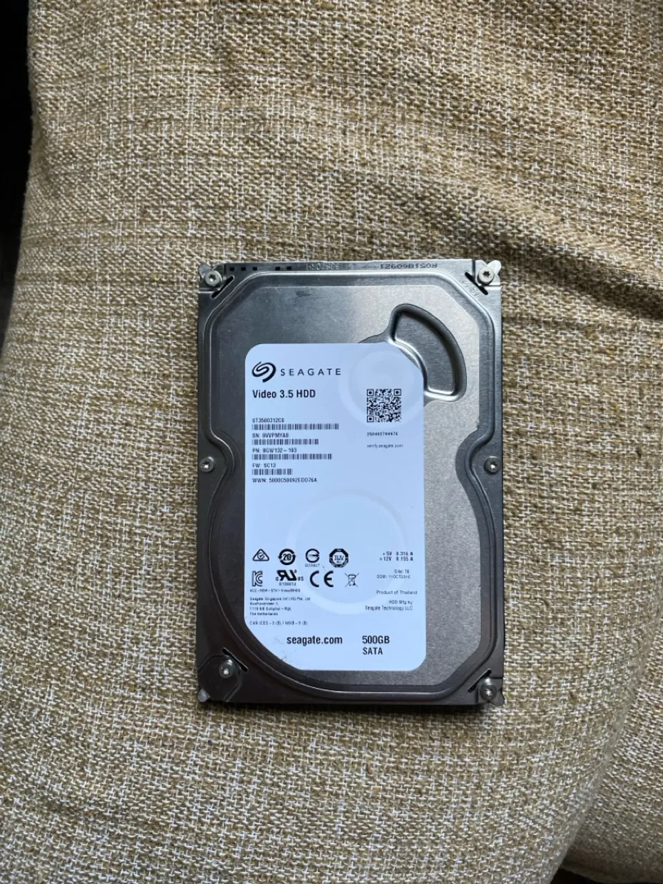 HD Seagate 500GB