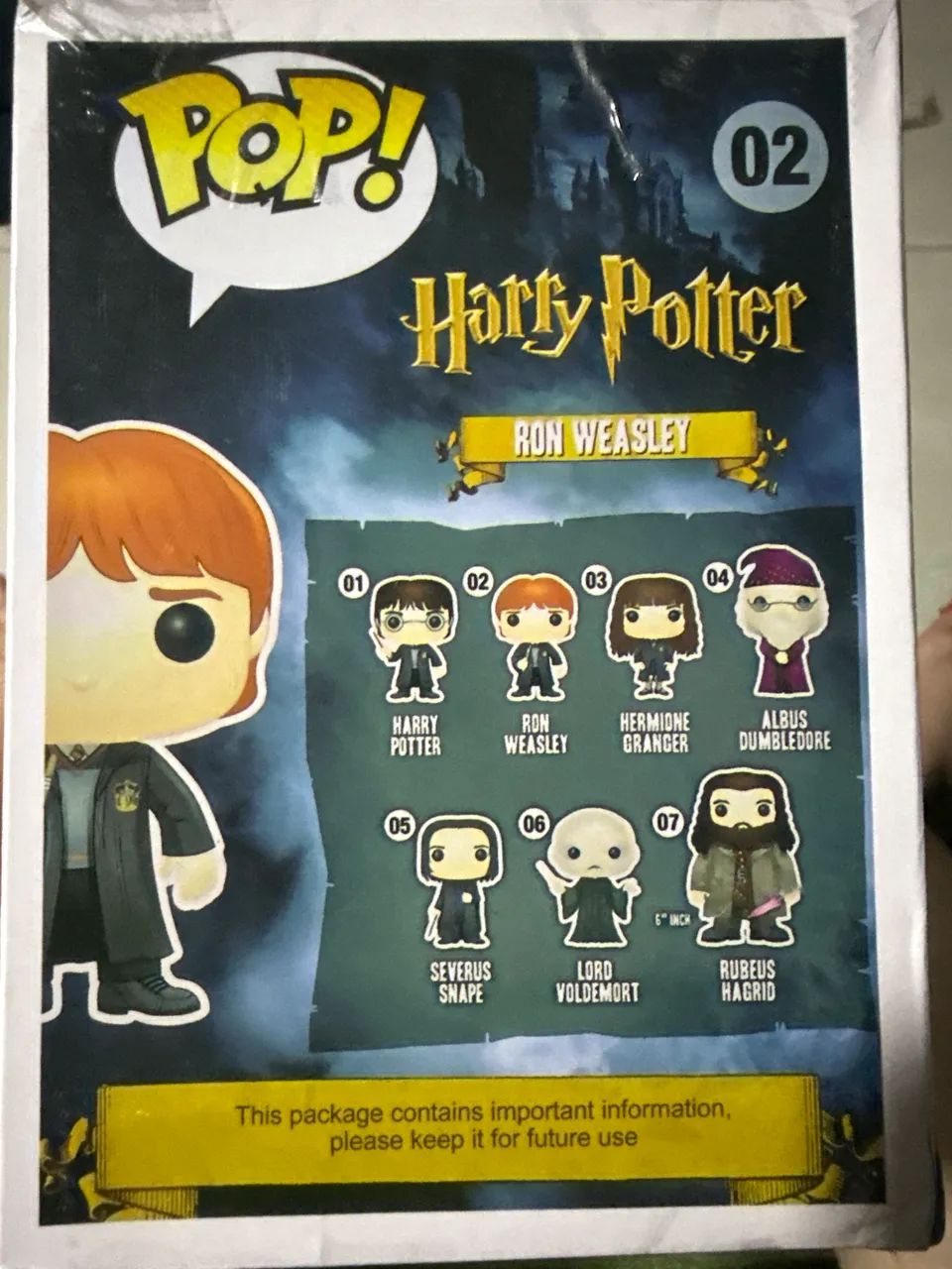 Funko coleção Harry Potter - Rony Wesley - Foto 3