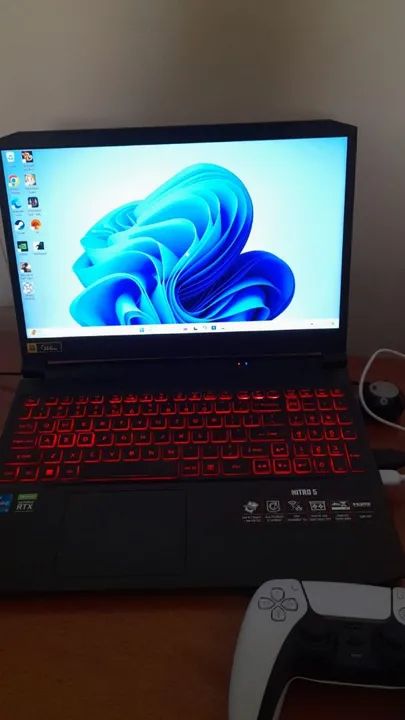 Notbook acer nitro 5 i5 11g rtx3050 4gb