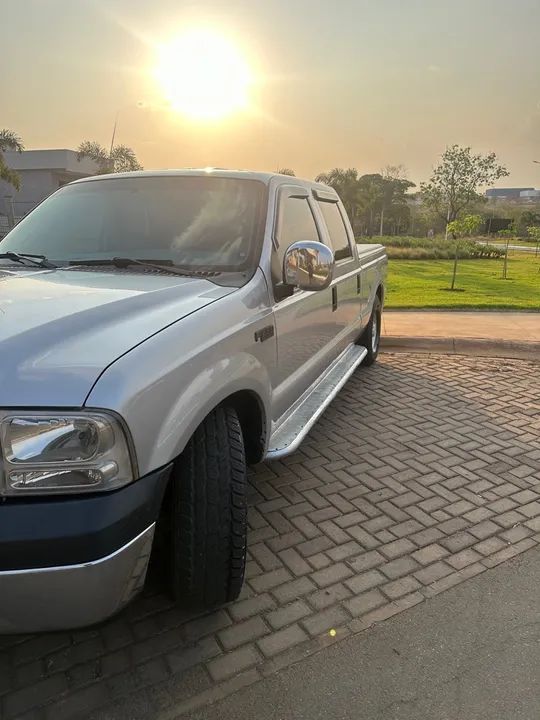 F250 XLT ano 2005 motor MWM 6cc - Foto 4