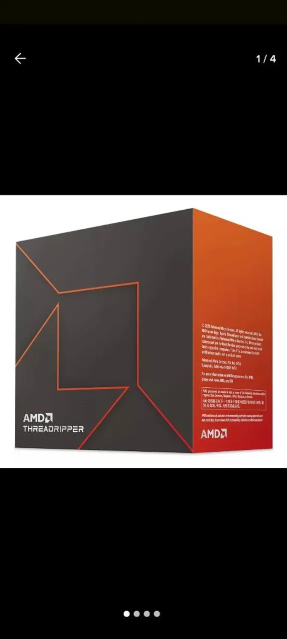 Processador AMD Threadripper 7960x - Foto 3