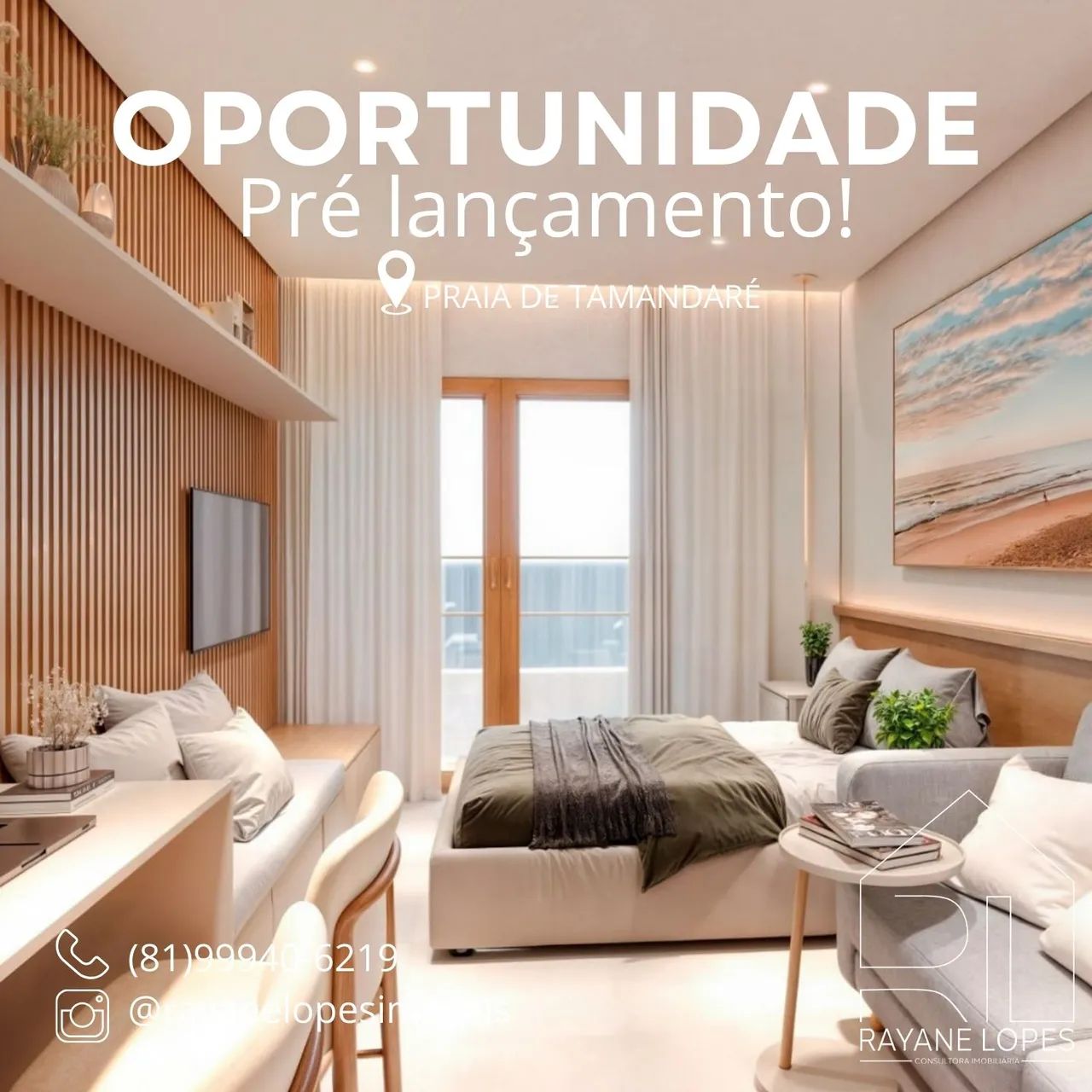 Oportunidade em Tamandaré: Apartamento com Infraestrutura Completa e Vista para o Mar do R - Foto 4