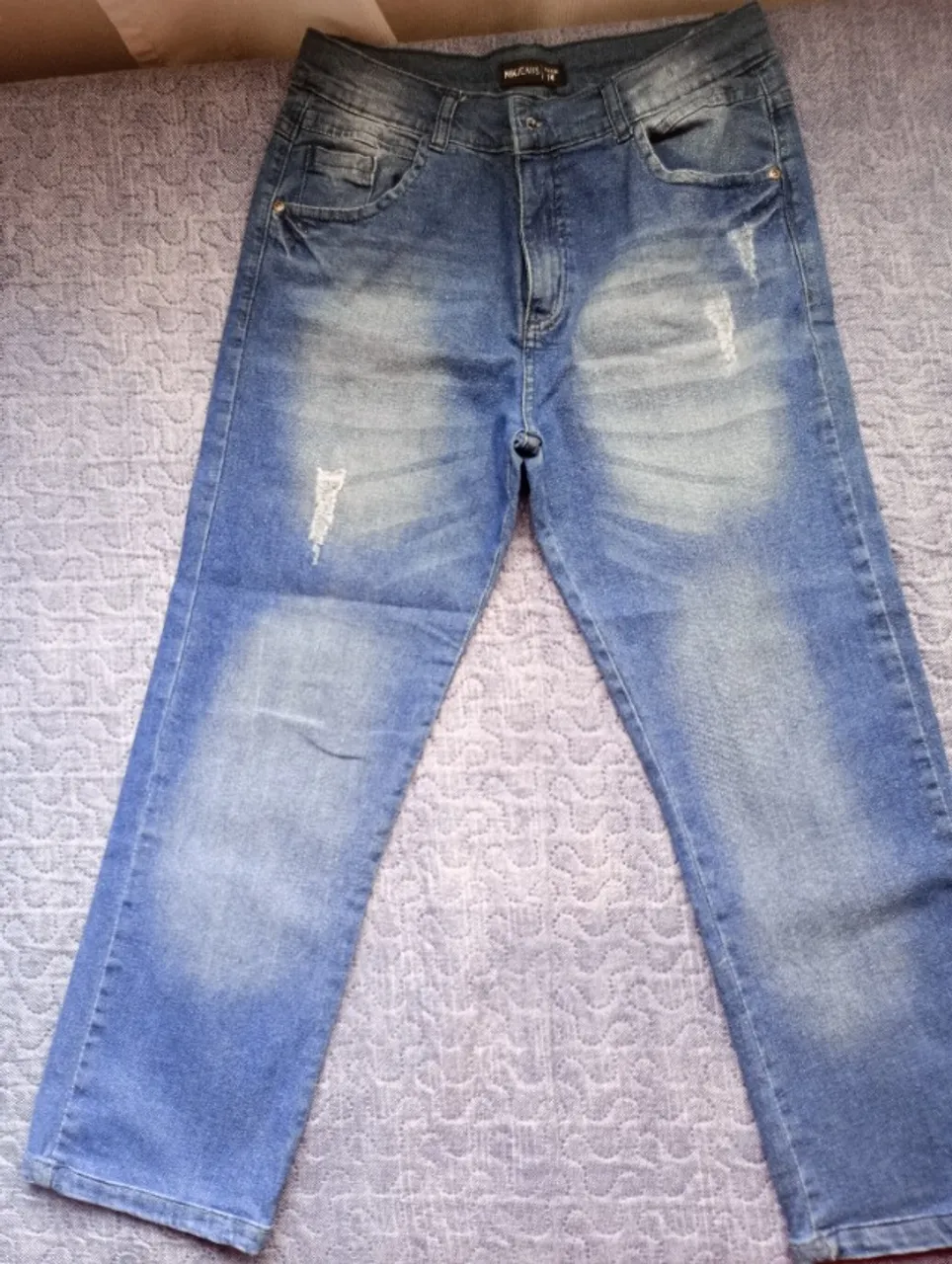 Calça jeans masculina infantil