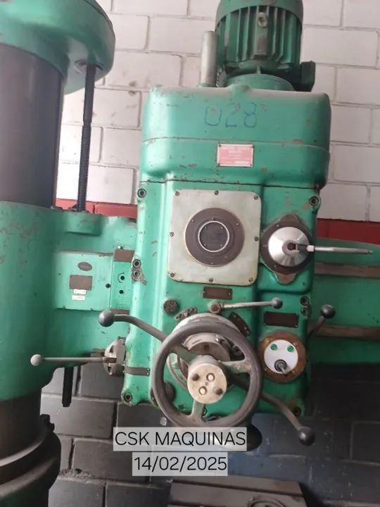 Furadeira radial Stankoimport, mod 2a55 - Foto 4